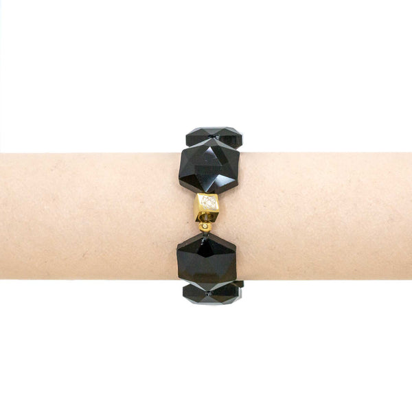 Bracciale Cristalli Nero